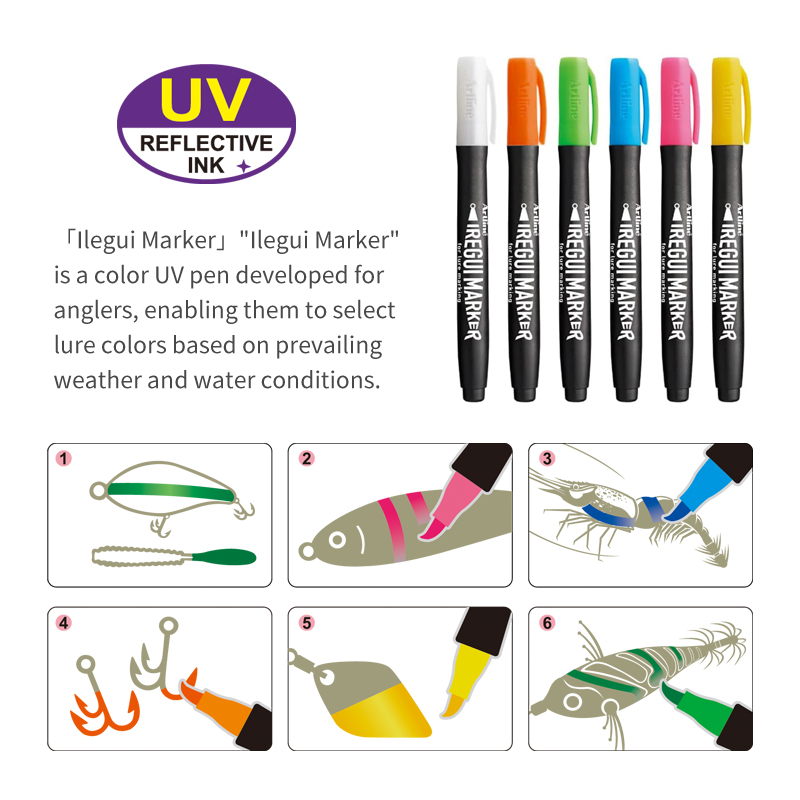 New Fishing Tool UV Fluorescen - Fishing Lure Accessories 评论和价格