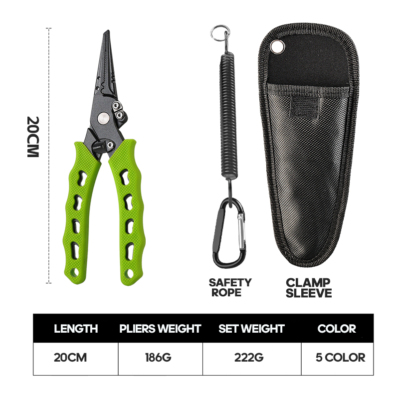 TAIYU 5-Color Stainless Steel  - Fishing Lure Accessories 评论和价格