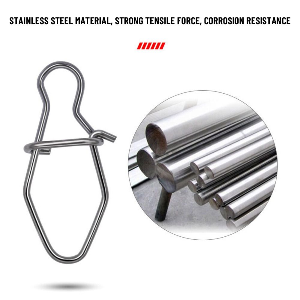 100pcs/lot nice Snap Fishing B - Fishing Lure Accessories 评论和价格