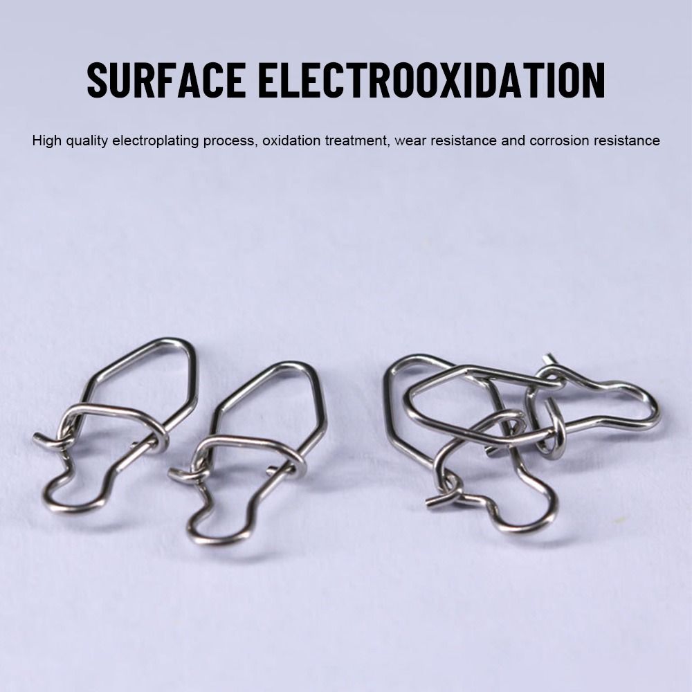 100pcs/lot nice Snap Fishing B - Fishing Lure Accessories 评论和价格