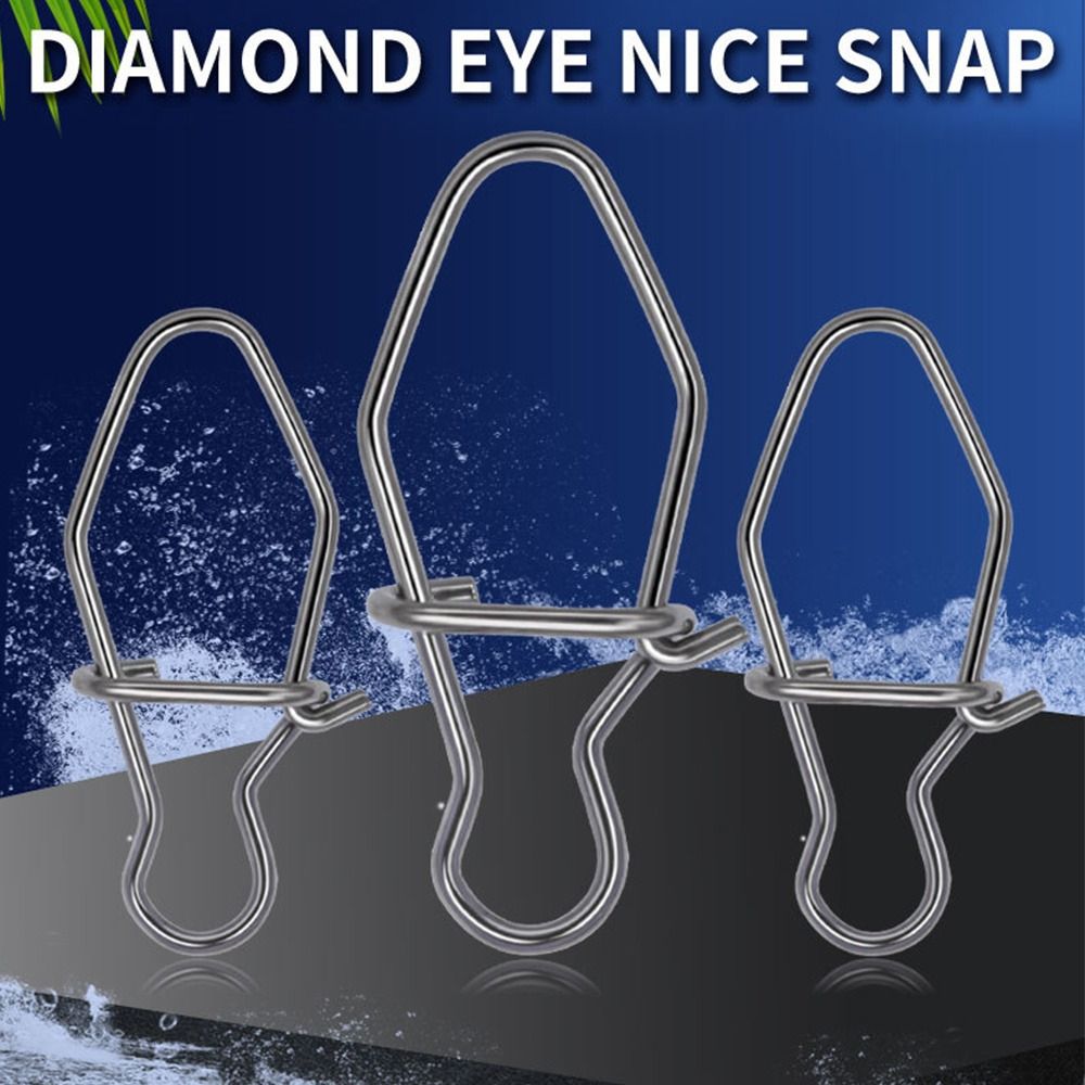 100pcs/lot nice Snap Fishing B - Fishing Lure Accessories 评论和价格