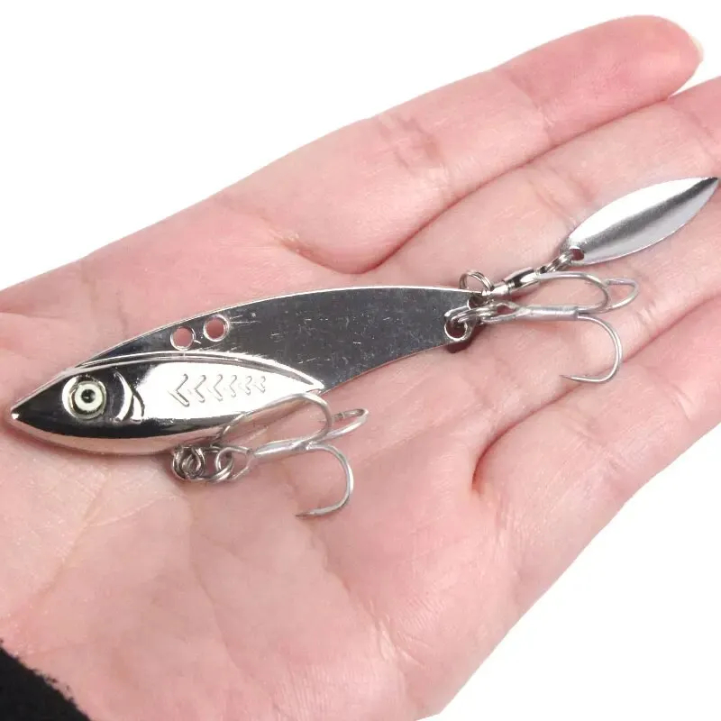 5g-30g Zinc Alloy Metal VIB Lu - Fishing Lure Blade Bait 评论和价格