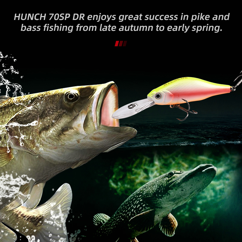 ALLBLUE HUNCH 70SP DR Professi - Fishing Lure Swimbait 评论和价格