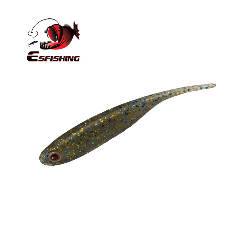 ESFISHING I Glossy Shad 10pcs  - Fishing Lure Soft Plastic 评论和价格